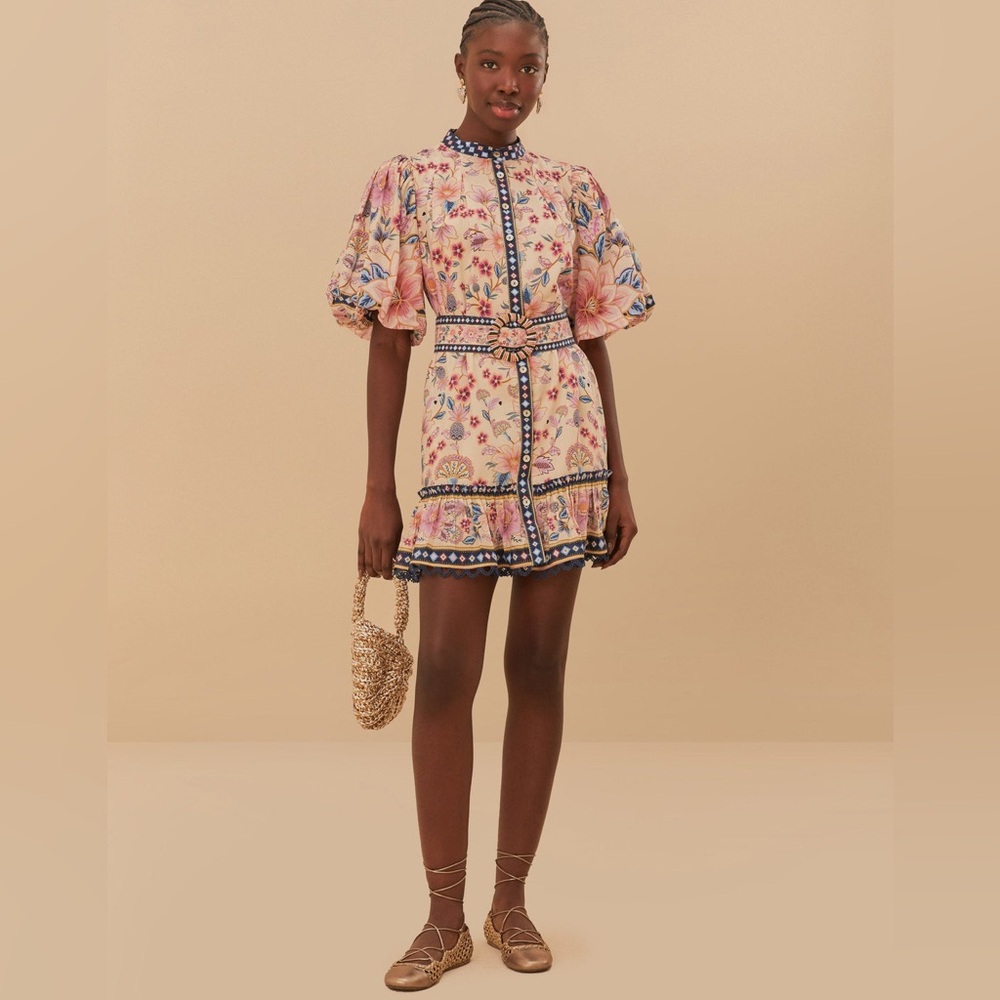 Floral Puff Sleeve Dress